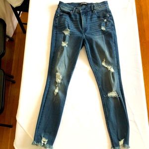 Express High Waisted Jeans
